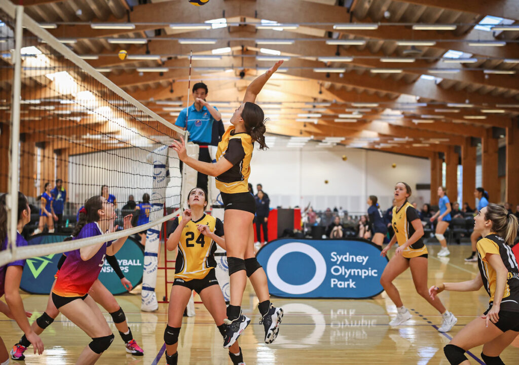 Reds athletes at Australian Championships Perth Reds Volleyball